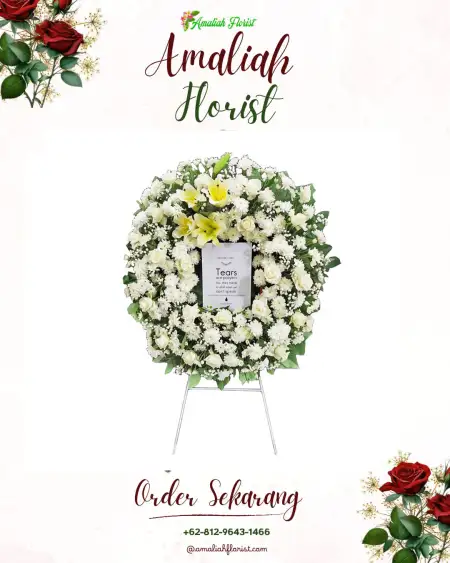 Krans Bunga Duka Way Sulan